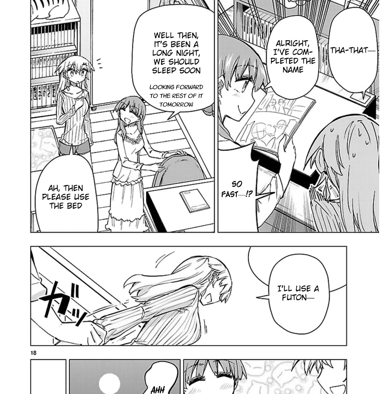 Shinozaki-san Ki o Ota Shika ni! Mangakakalot X Chapter 45 Page 35