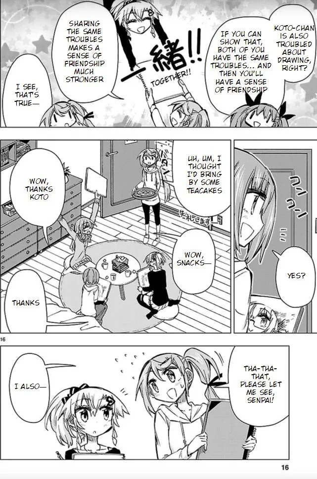 Shinozaki-san Ki o Ota Shika ni! Mangakakalot X Chapter 41 Page 16