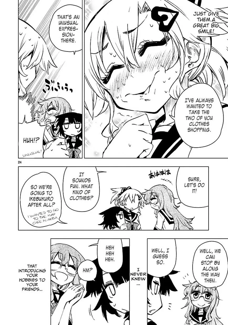 Shinozaki-san Ki o Ota Shika ni! Mangakakalot X Chapter 9 Page 24