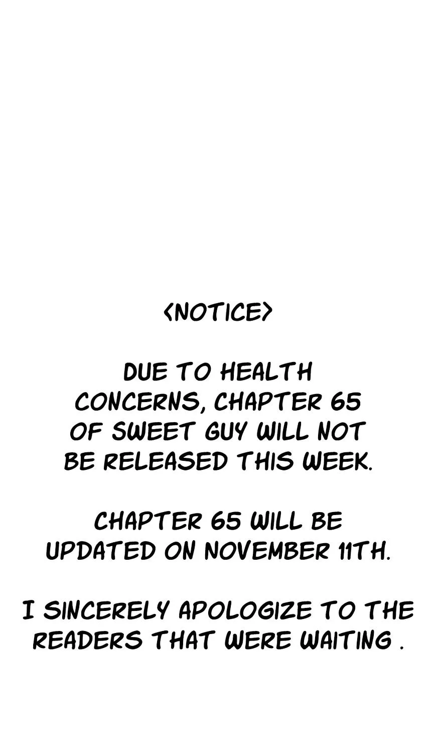 Sweet Guy Mangakakalot X Chapter 64.5 Page 1